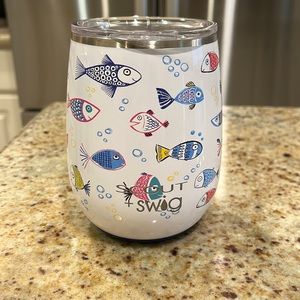 Swig + Scout Fish Wine Tumbler